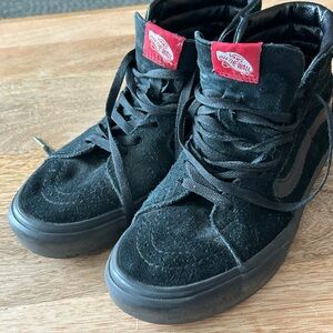 Vans Black High-Top Sneakers